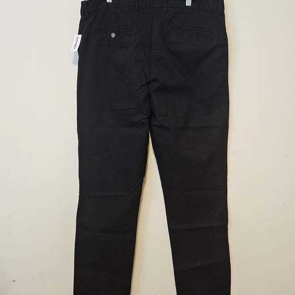 Men's new with tags Old Navy black Chino - Picture 4 of 5
